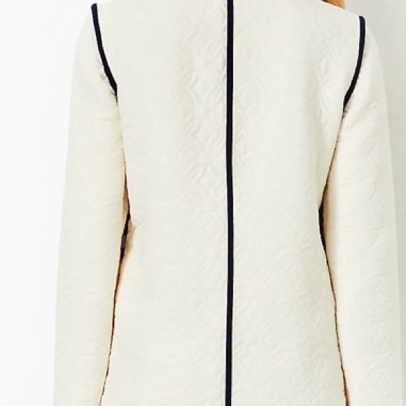 Lilly Pulitzer Georgine Quilted Jacket PreppyChic Resortwear NWT Size 4 - Picture 4 of 8